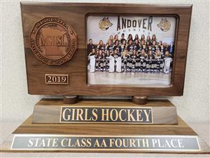 Girls Hockey State Class AA Fourth Place 